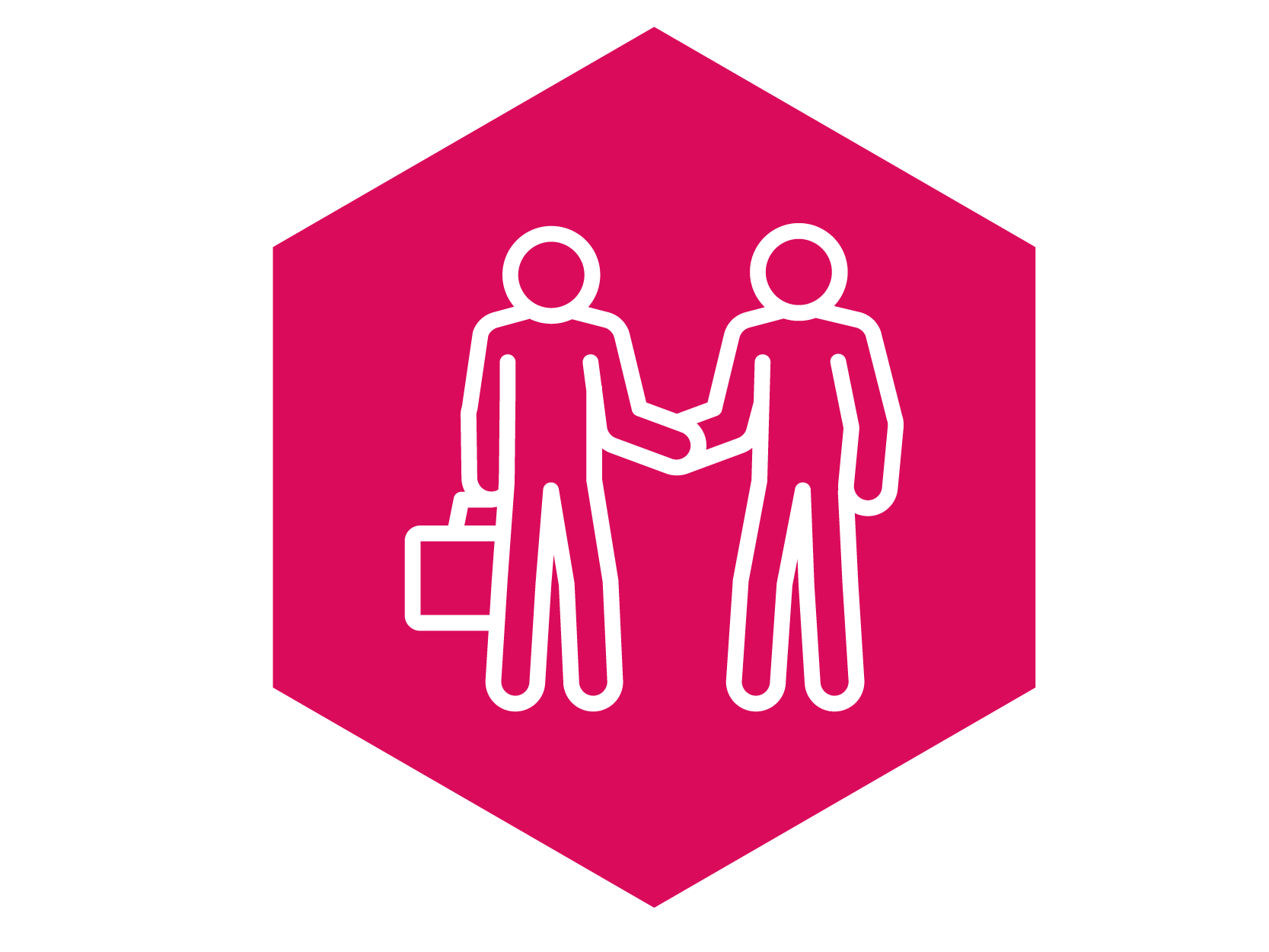 Strategic Pillar Fairness Magenta Icon