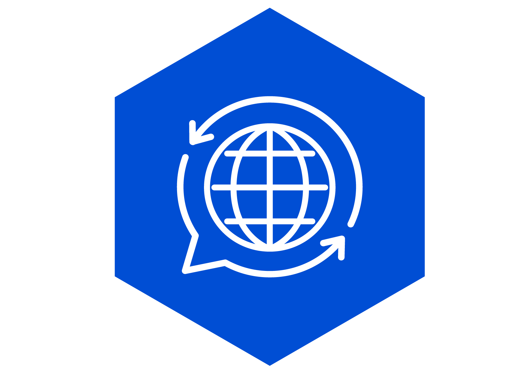 Strategic Pillar Representation Blue Icon